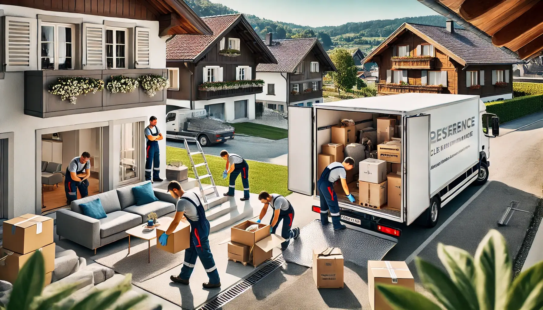 Umzugsdienstleistungen in Zug und Region